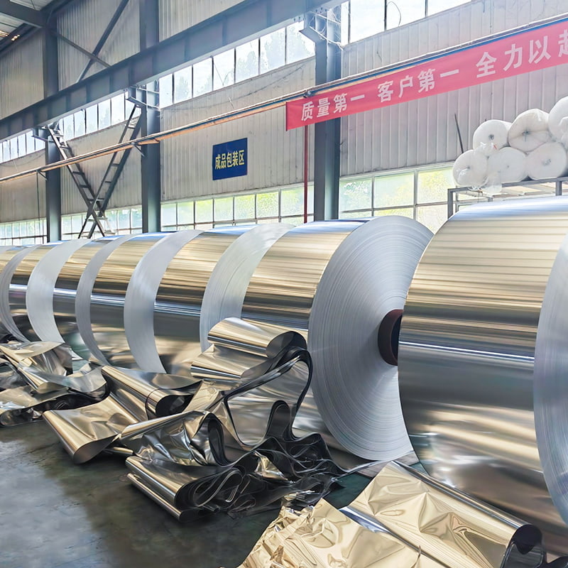 Gladde aluminiumfolie Gladde aluminiumfolie